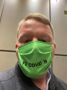 Male in Mask during COVID-19 Pandemic