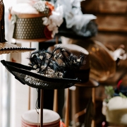 Photo of hats at Refinery Rooftop Kentucky Derby party