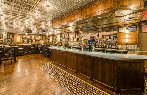 Bar in The Barrel Room at Park Avenue Tavern