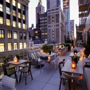 Photo of Mondrian Terrace at dusk
