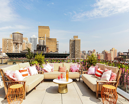 Outside, Rosé Terrace