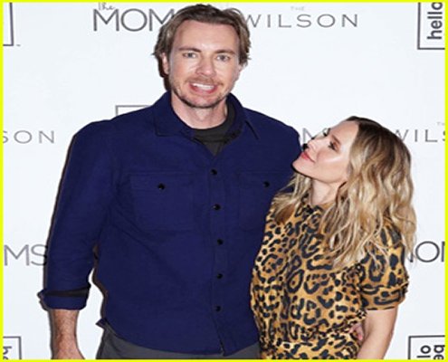 Kristen Bell and Dax Shepard at The Wilson