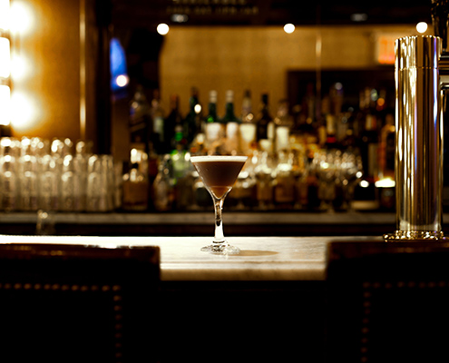 Espresso martini at Park Avenue Tavern