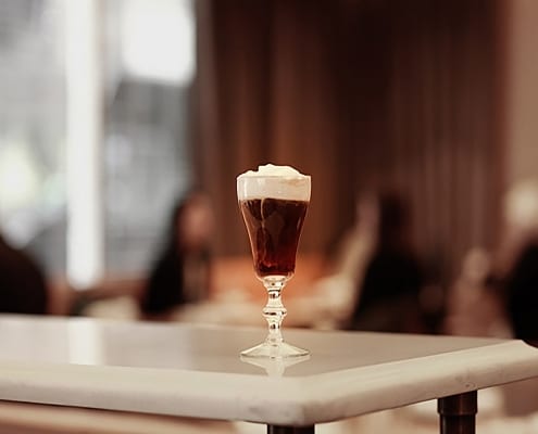 Thirsty features Cleo in Where to Celebrate Irish Coffee Day in NYC
