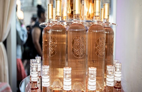 Rosé bottles | Rosé Terrace