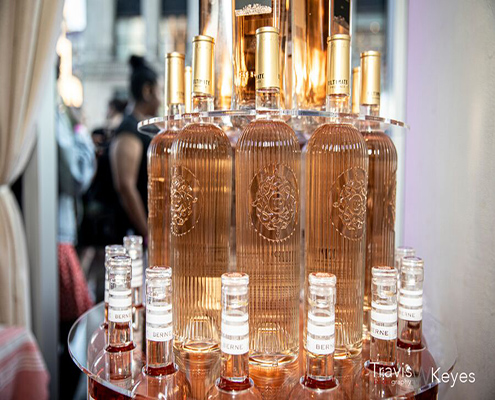 Rosé bottles | Rosé Terrace